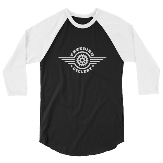 Freebird 3/4 sleeve raglan shirt